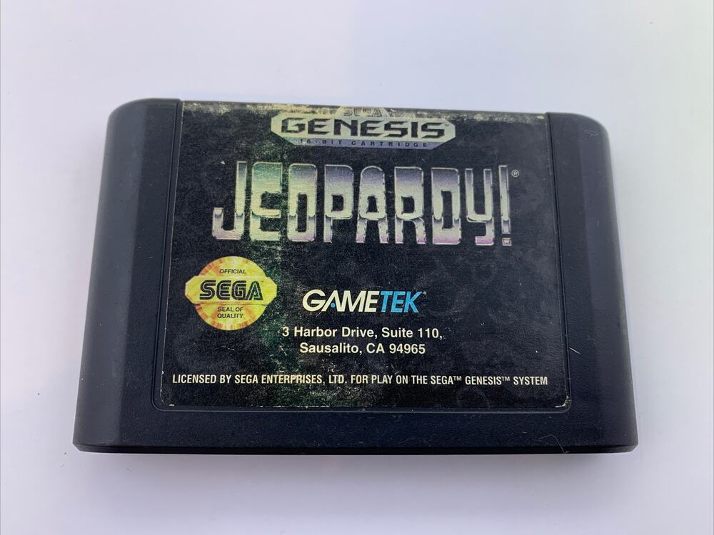 Jeopardy (Sega Genesis, 1992)